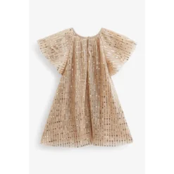 Next Robe Scintillante à Manches Ange -Velousia Soldes Boutique b122980079c8760794e4e3dc321a8f63