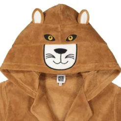 Robe De Chambre Maille Polaire, Capuche Brodée -Velousia Soldes Boutique b365f5fd41beca6d902de986c63e9366