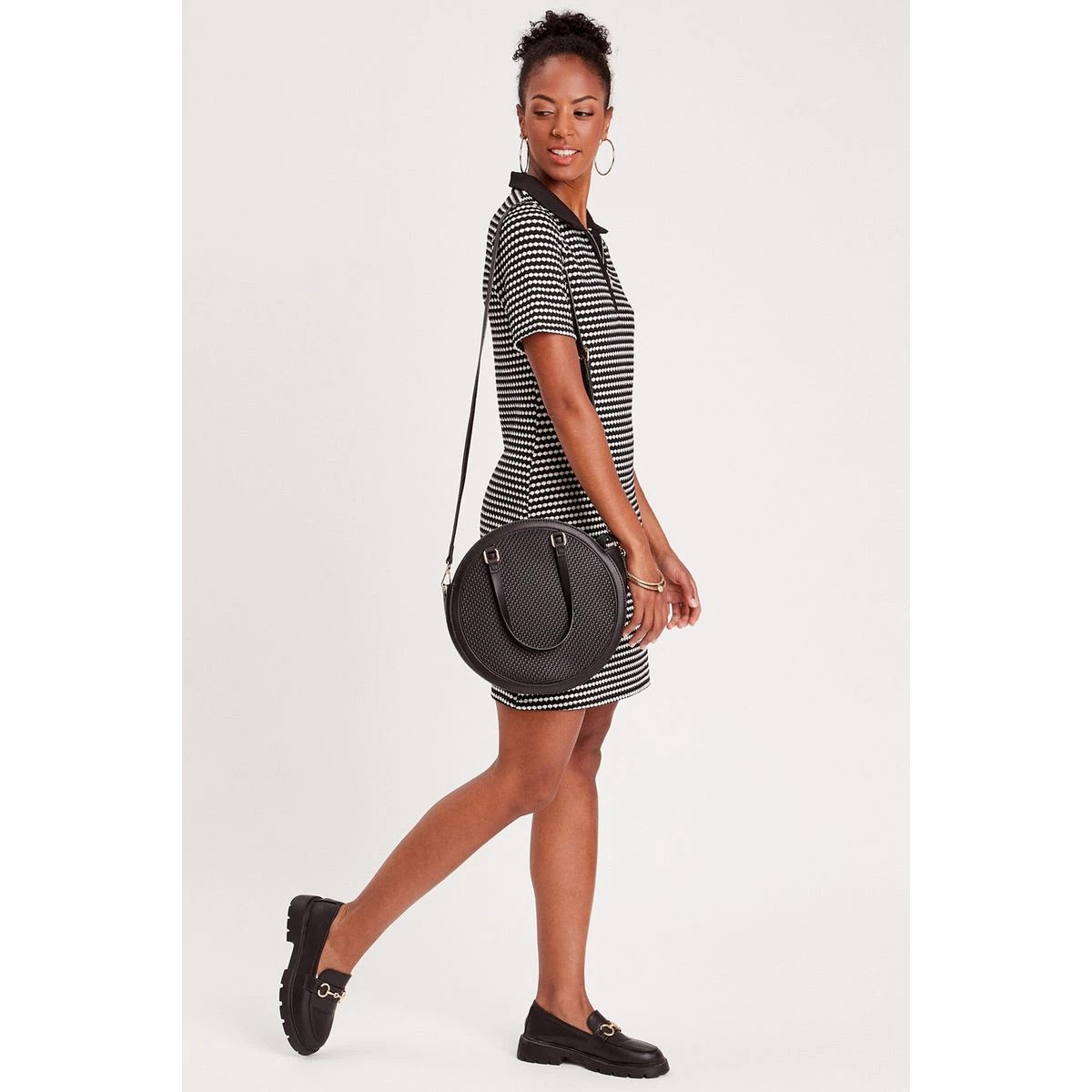 Robe Moulante Col Polo 5 Robe Moulante Col Polo – Image 5