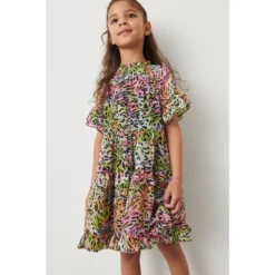 Next Robe Imprimé Animal à Manches Courtes -Velousia Soldes Boutique b94e25d754669ed7c54e002efa6908d0