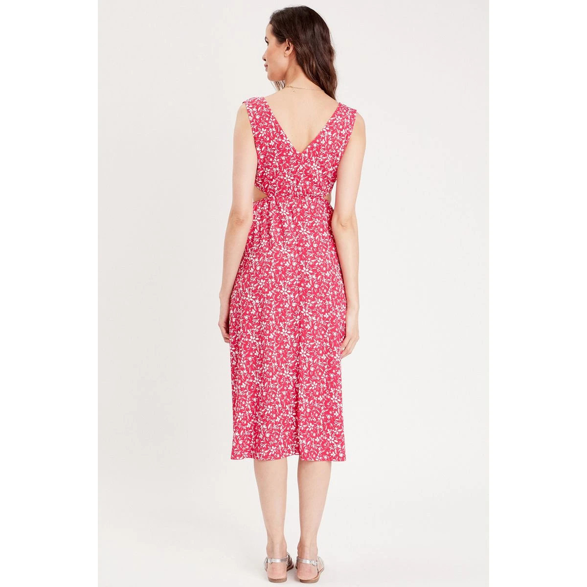 Robe Midi évasée Ouvertures 3 Robe Midi évasée Ouvertures – Image 3