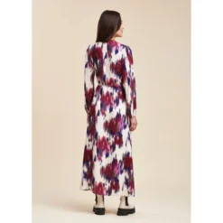 Robe Portefeuille Longue à Imprimé Fleuri En Viscose Ecovero 7 Robe Portefeuille Longue à Imprimé Fleuri En Viscose Ecovero -Velousia Soldes Boutique bae06b2286a041e91f5c769b0a136eb0