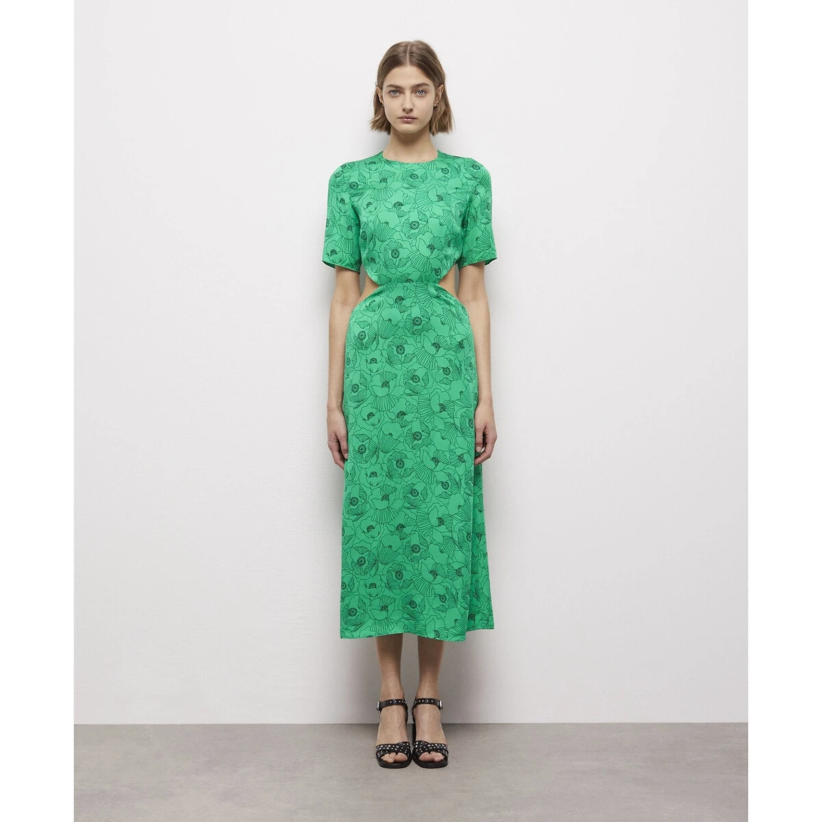 THE KOOPLES Robe Imprimé, Ouverte Sur Côtés 1 THE KOOPLES Robe Imprimé, Ouverte Sur Côtés