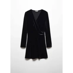 Robe Cache-coeur Velours -Velousia Soldes Boutique bb7a0eb07f189e94610a265f2281e939