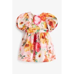 Next Robe De Soirée Imprimée En Tafetas