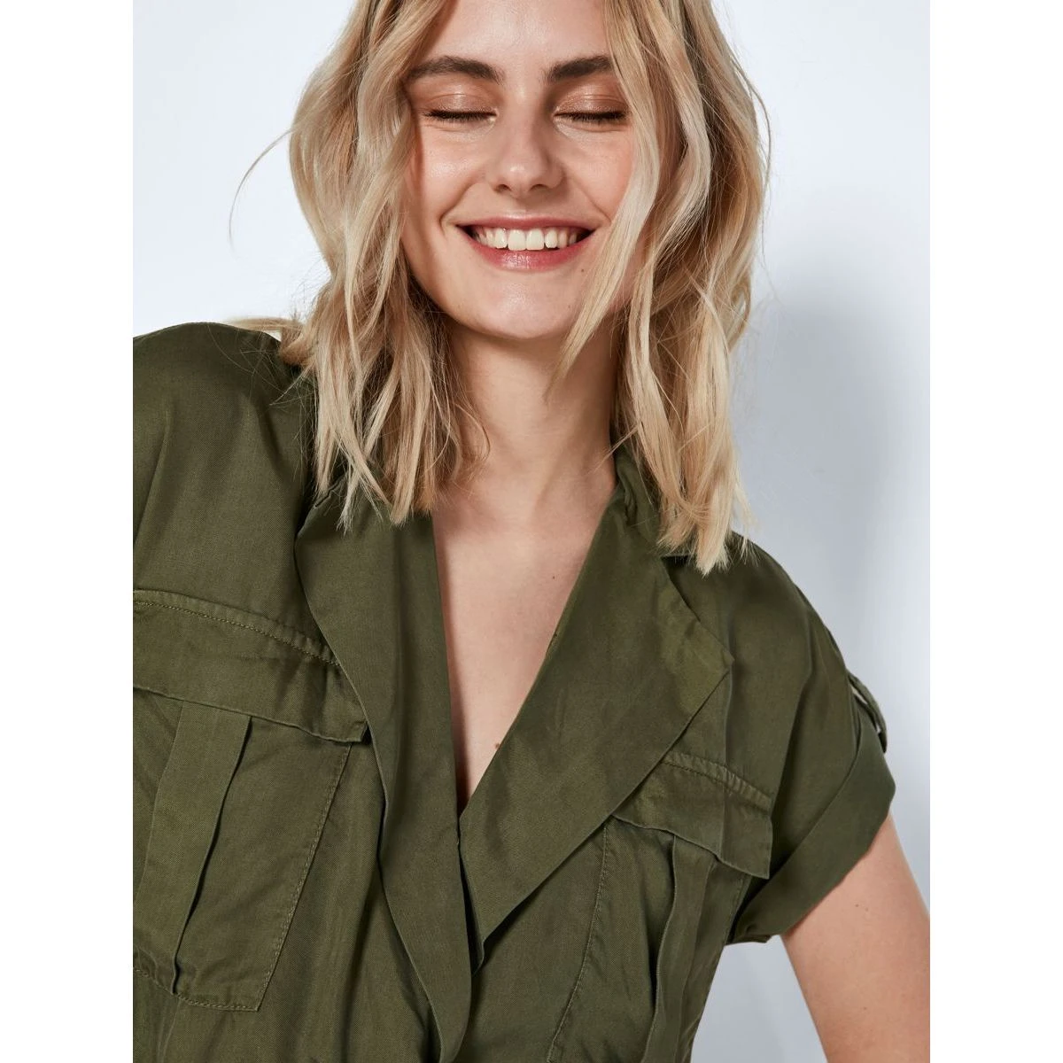 Noisy May Robe Chemise à Nouer 14 Noisy May Robe Chemise à Nouer – Image 14