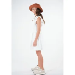 Deeluxe Robe Volantée En Gaze De Coton AGATHE -Velousia Soldes Boutique bd412175fe9c11975545dcec21644e08