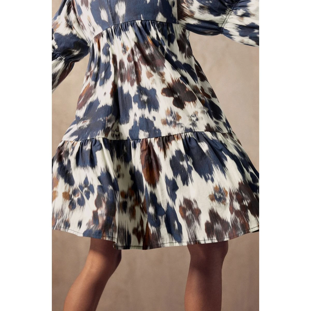 Next Robe Froncée Avec Manches Longues 11 Next Robe Froncée Avec Manches Longues – Image 11