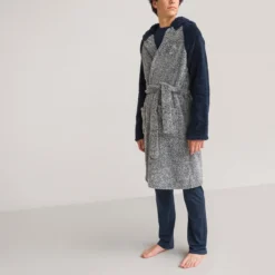 Robe De Chambre à Capuche En Maille Douce 10 Robe De Chambre à Capuche En Maille Douce -Velousia Soldes Boutique bff5a64c362de5a7e96ae215f78ef71e