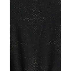 Robe Courte Cintrée En Voile Imprimé Pailleté -Velousia Soldes Boutique c1a81324335991ed1869737b3000e4e3