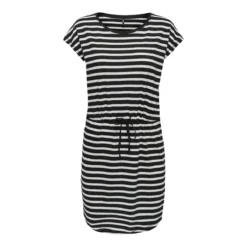 ONLY Robe Col Rond, Manches Courtes -Velousia Soldes Boutique c2e04e0fe745893df6add9bb207e719e