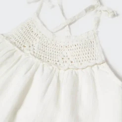 Mango Kids Robe Volants Crochet -Velousia Soldes Boutique c30ea828d9a0c923b0389ceae72227be