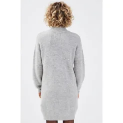Robe Pull Droite Col Montant 8 Robe Pull Droite Col Montant -Velousia Soldes Boutique c408bc4be71890443299b57c1c22608c