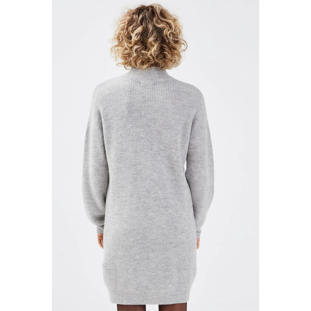 Robe Pull Droite Col Montant 3 Robe Pull Droite Col Montant – Image 3