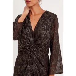 Robe Longue Droite Effet Noué 11 Robe Longue Droite Effet Noué -Velousia Soldes Boutique c5001b3bc674d22417895b6906fa8cb5