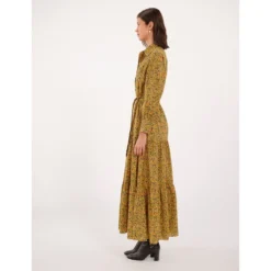 Robe Longue à Volants En Popeline De Coton LENA 12 Robe Longue à Volants En Popeline De Coton LENA -Velousia Soldes Boutique c5a159b43fb324f2811b0e2f74d00172