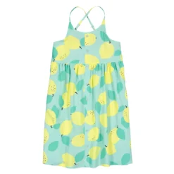 Robe à Fines Bretelles, Imprimé Citrons -Velousia Soldes Boutique c6c48478cf455801105f11763a28ffaa