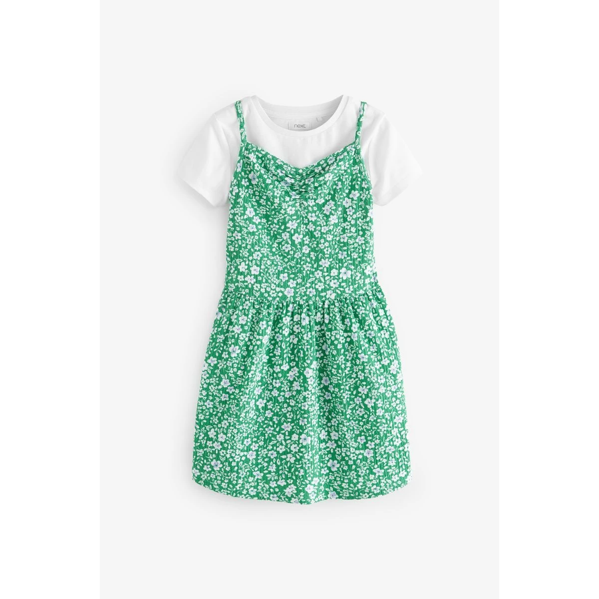 Next Ensemble 2 En 1 Robe Et T-shirt Jersey Froissé 1 Next Ensemble 2 En 1 Robe Et T-shirt Jersey Froissé