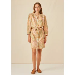 Robe Droite Imprimé Floral, Courte GARRIGUE