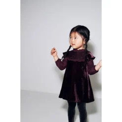 Next Robe En Velours Et Dentelle -Velousia Soldes Boutique ca0b827d16ce9505e811f9999cba0cd4