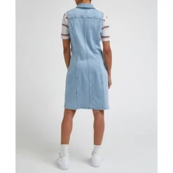 Lee Robe En Jean Sans Manches, Préssionnée 8 Lee Robe En Jean Sans Manches, Préssionnée -Velousia Soldes Boutique ca5ca2e8fe3bf3d2d775f8604a65bddd