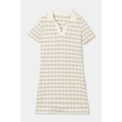 Robe Droite Col Polo -Velousia Soldes Boutique cd670ef4678decccefa7df36d62d8bfb