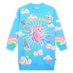 Billieblush Robe Sweat-shirt Molletonnée