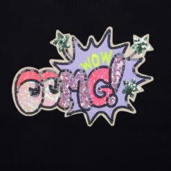 Billieblush Robe Pull Brodée De Sequins -Velousia Soldes Boutique cf63c302ba0b7697b6c6fd3881edf659