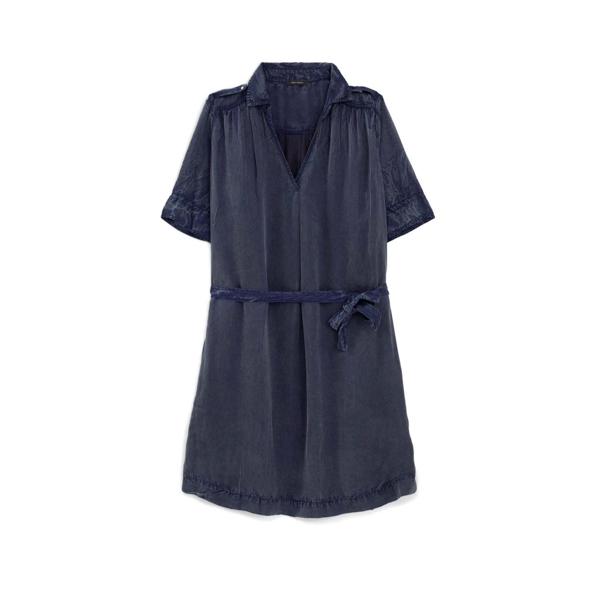 Ikks Robe Courte En Cupro Et Pattes épaules 3 Ikks Robe Courte En Cupro Et Pattes épaules – Image 3