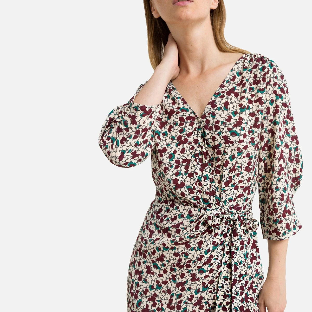 Ba&sh Robe Imprimée Mi-longue ELEN 3 Ba&sh Robe Imprimée Mi-longue ELEN – Image 3