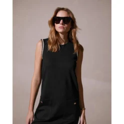 RODIER Robe Courte Sans Manches -Velousia Soldes Boutique d25e4bc23a1f991c88e83d67bd8693bb