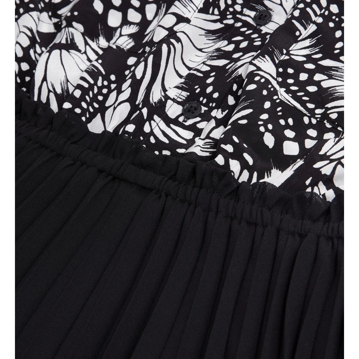 THE KOOPLES Robe Courte Plissée Imprimée Papillons 7 THE KOOPLES Robe Courte Plissée Imprimée Papillons – Image 7