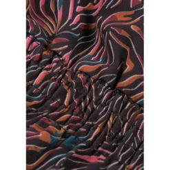 Robe évasée, Manches Longues Taille élastiquée -Velousia Soldes Boutique d3064ca1102a04470ac0d4ca22f89de9