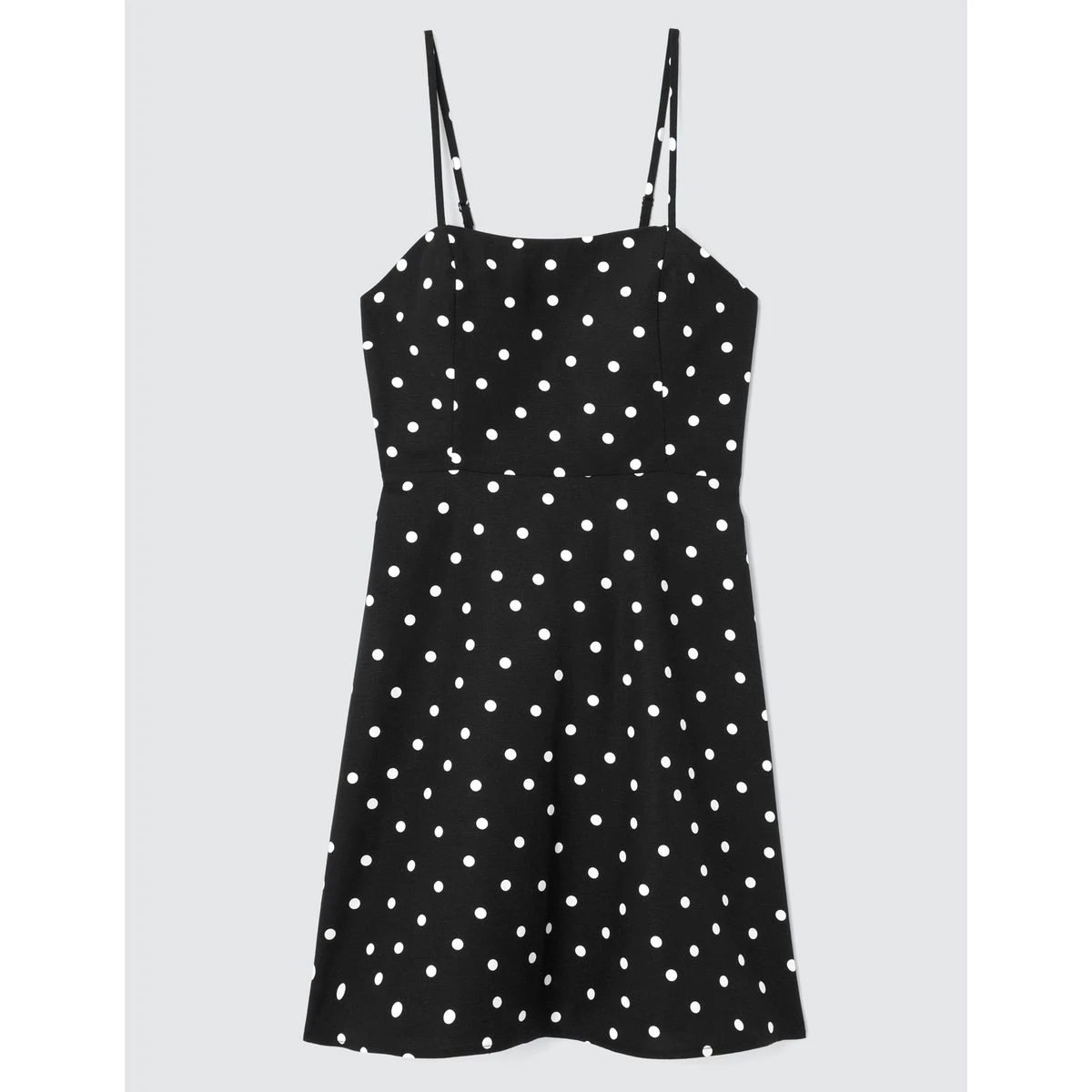 Robe Bustier à Pois En Lin 2 Robe Bustier à Pois En Lin – Image 2