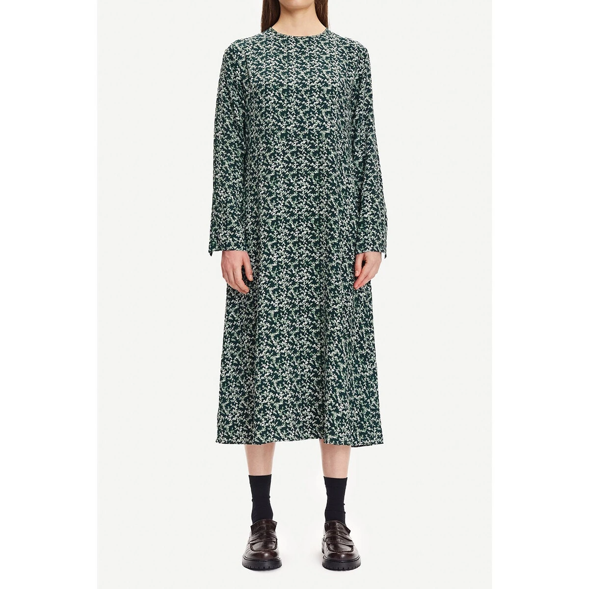 Robe Longue Ample Imprimée ELMA 1 Robe Longue Ample Imprimée ELMA