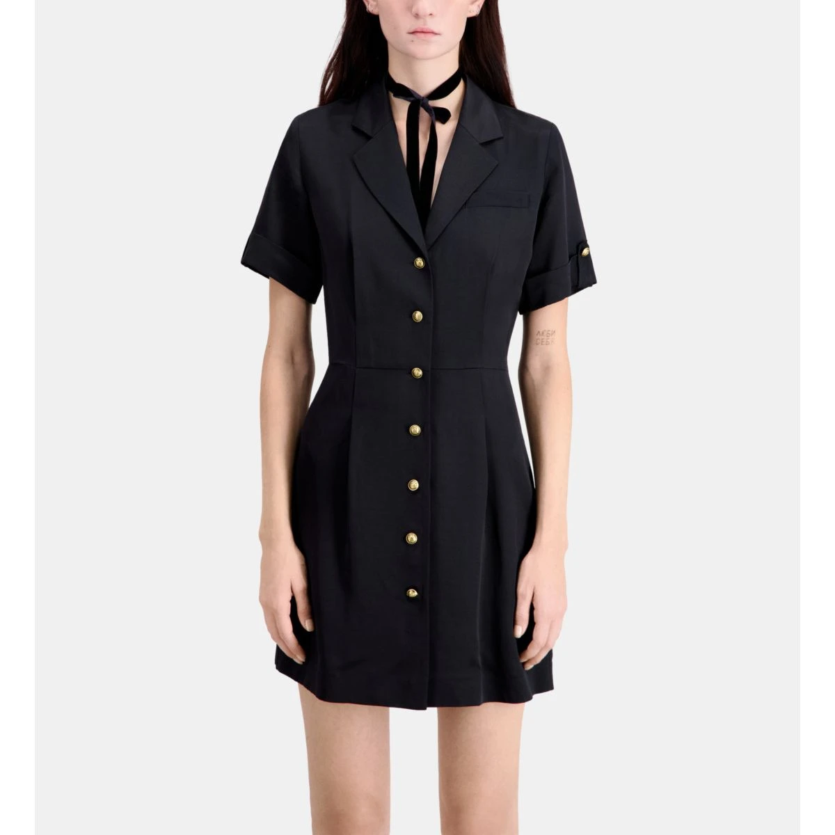 THE KOOPLES Robe Courte Col Chemise 1 THE KOOPLES Robe Courte Col Chemise