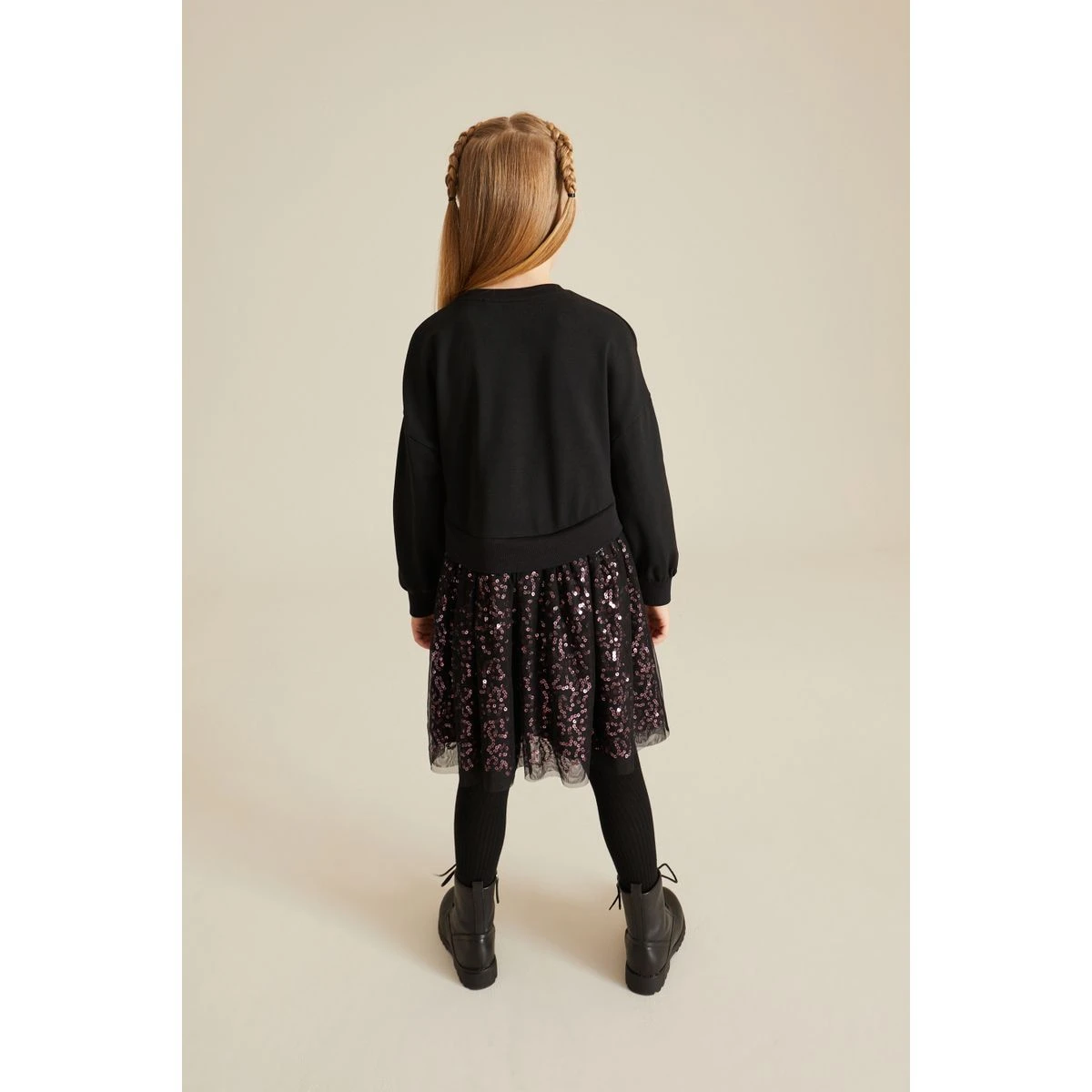 Next Robe Sweat Col Rond Manches Longues 9 Next Robe Sweat Col Rond Manches Longues – Image 9