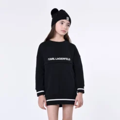 Karl Lagerfeld Kids Robe Sweat-shirt 2-en-1 -Velousia Soldes Boutique d74dca5e638594c4d6ef0ee8e4341755