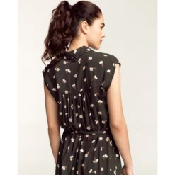 Billabong Robe Chemise Midi LITTLE FLIRT -Velousia Soldes Boutique d7b698237e533cdaa13820e00c473670