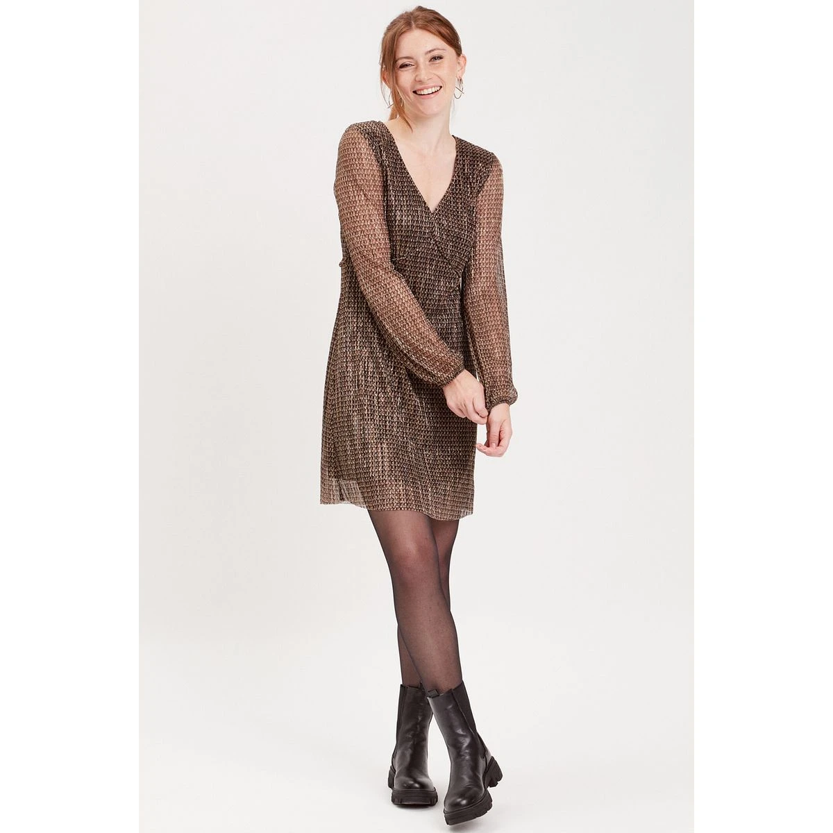 Robe Droite Plissée 5 Robe Droite Plissée – Image 5