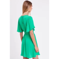 Robe Cintrée Smockée Satin 8 Robe Cintrée Smockée Satin -Velousia Soldes Boutique d92e4648763b0425554cab634b47eb00