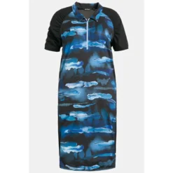 Ulla Popken Robe, Aquarelle, Short Intérieur -Velousia Soldes Boutique da8428a705f46d1637e29498cfb593ba