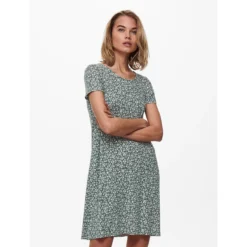 ONLY Robe Courte, Croisé Au Dos -Velousia Soldes Boutique dc0496d9a5da6df7e2c2e9bee7580a99