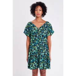 Robe Cintrée Manches Courtes 7 Robe Cintrée Manches Courtes -Velousia Soldes Boutique dd6ba6c334756311ec3e7b14eaeadf09