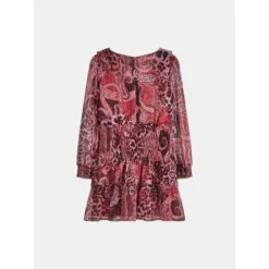 Robe Mousseline Imprimée All-Over -Velousia Soldes Boutique ddb2548aeae19bf2d1d44554235cf40b