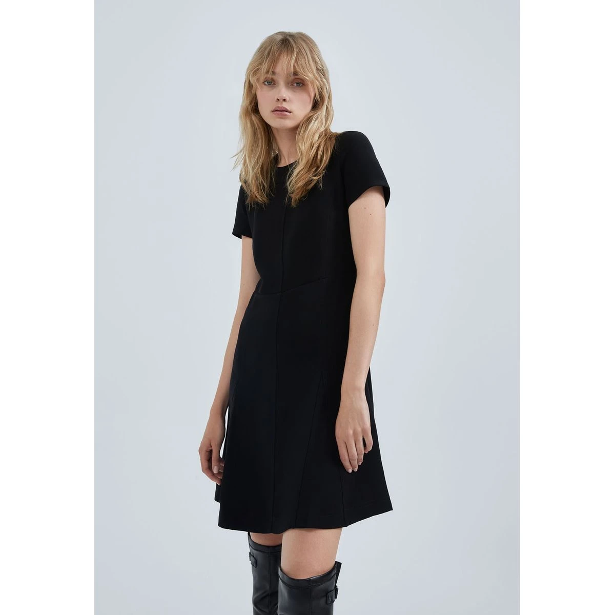 Ikks Robe Recyclée Surpiqûres Ton Sur Ton 1 Ikks Robe Recyclée Surpiqûres Ton Sur Ton