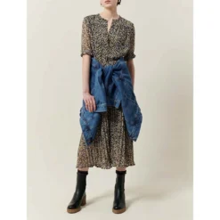 Sessun Robe Longue Imprimée PAINTERLY