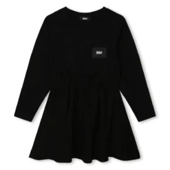 DKNY Robe à La Taille Volantée