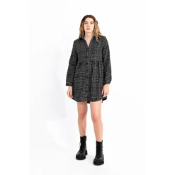 Robe Chemiser à Carreaux -Velousia Soldes Boutique e099c164b03ad63c5726b53b365181f0