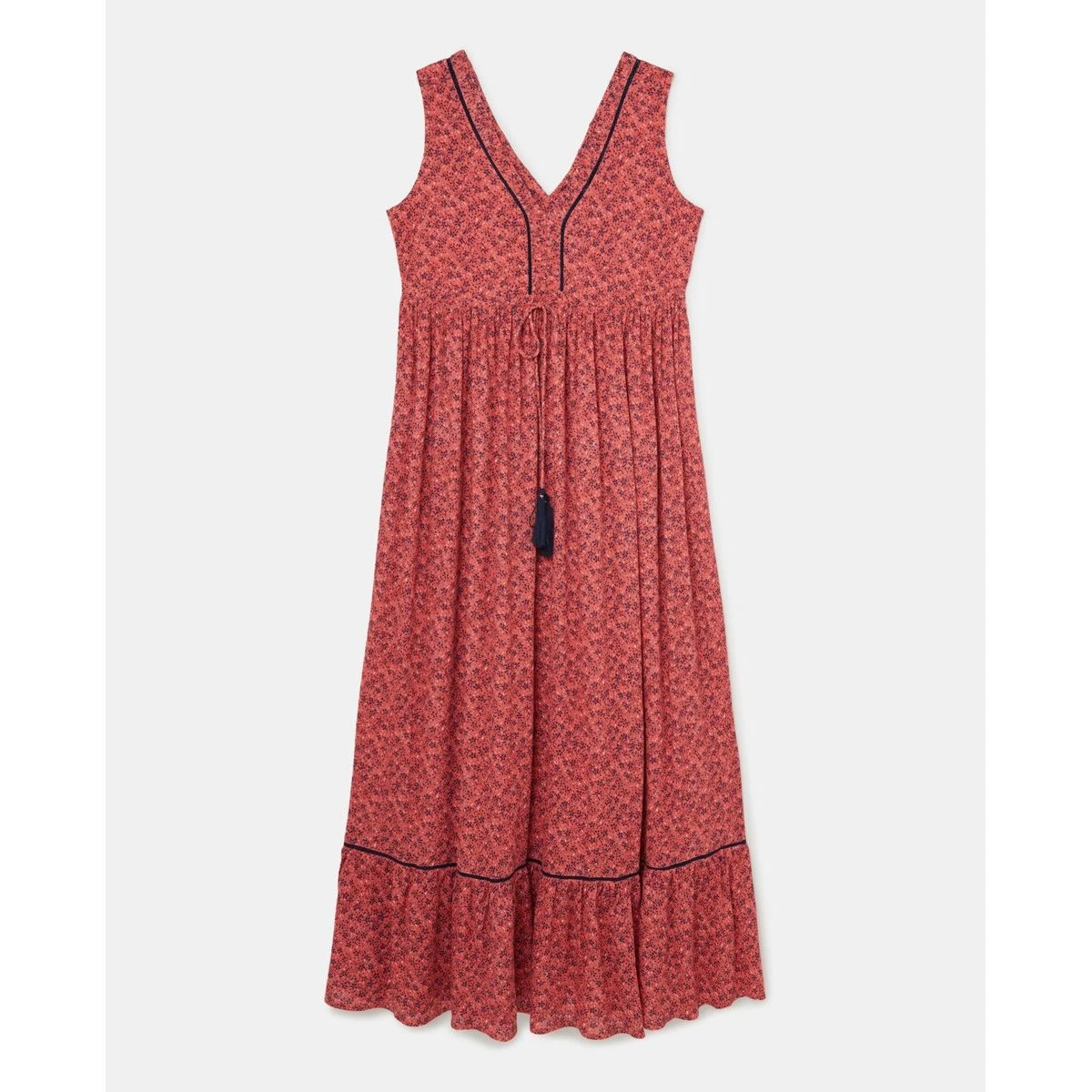 Robe Longue Sans Manches Avec Jupe Panneau 16 Robe Longue Sans Manches Avec Jupe Panneau – Image 16